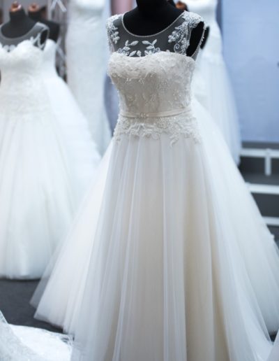 Designing a wedding gown