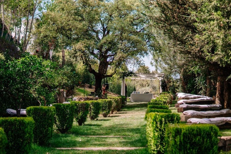 Finca Villa Palma Marbella Ceremony Area Ceremony Area at Finca Villa Palma Marbella